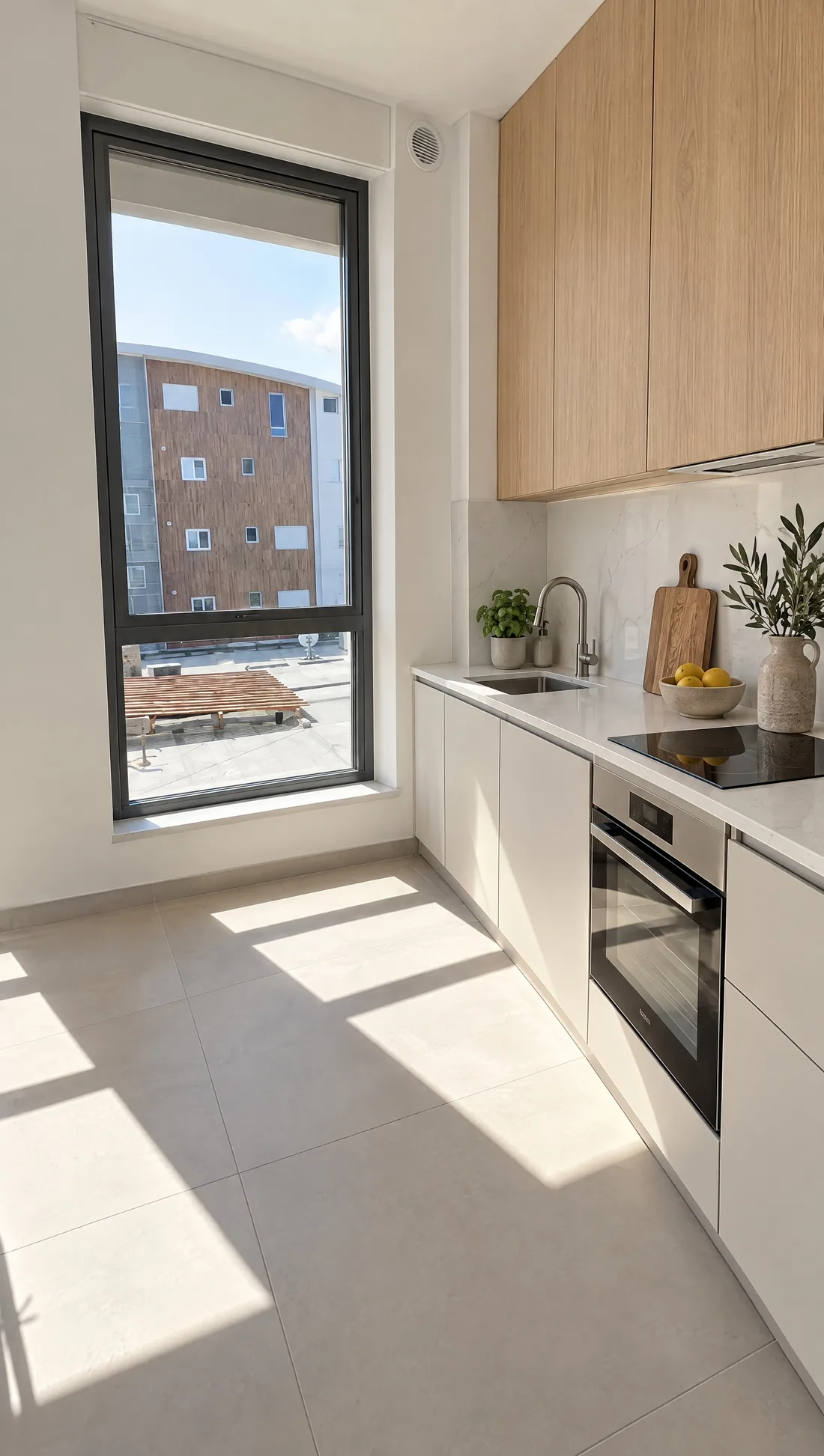The kitchen finished