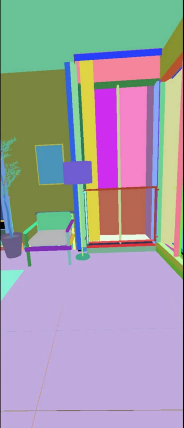 Render pass, object ids