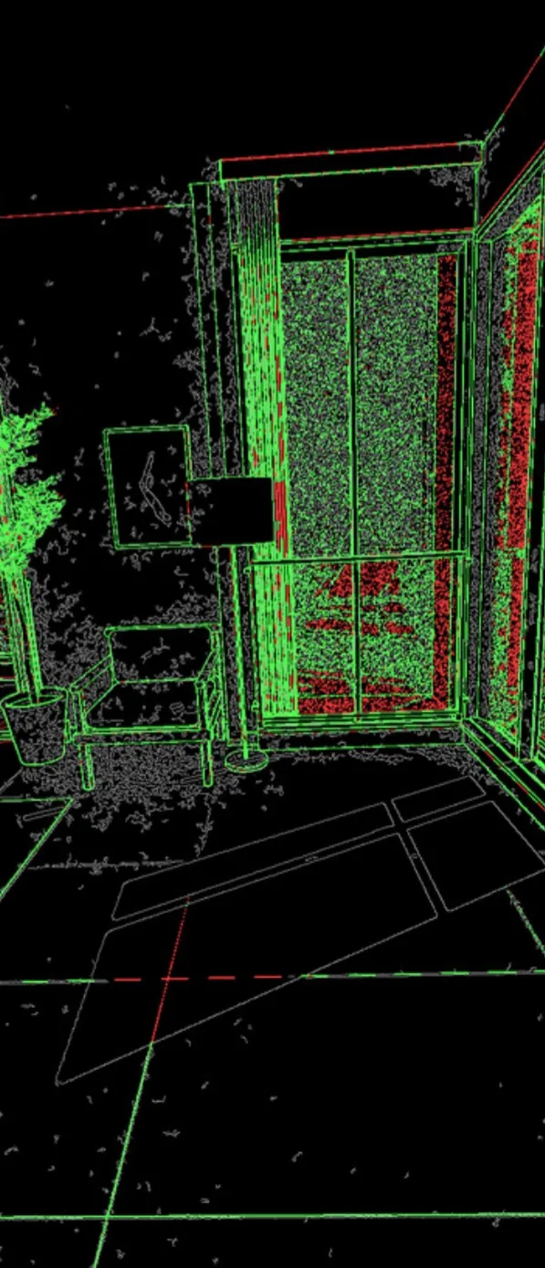 Render pass, edges